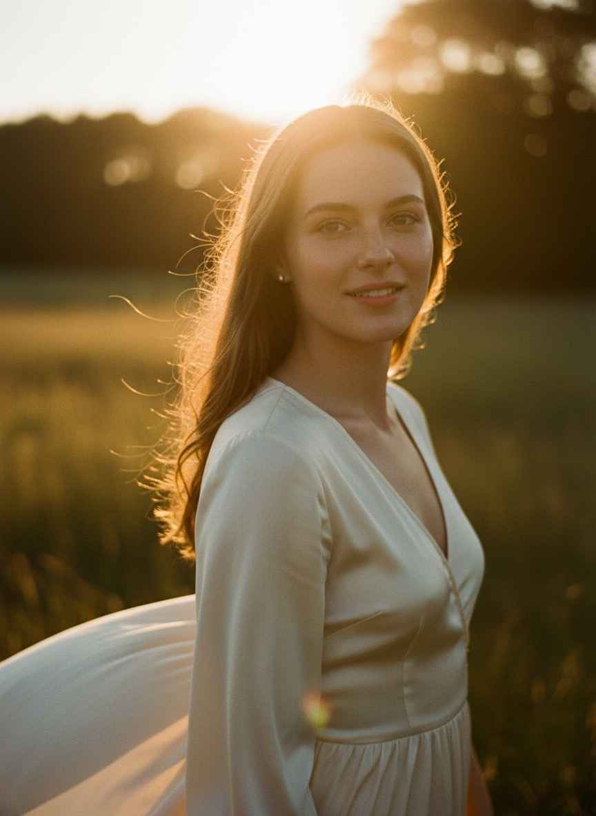 Cinematic portrait