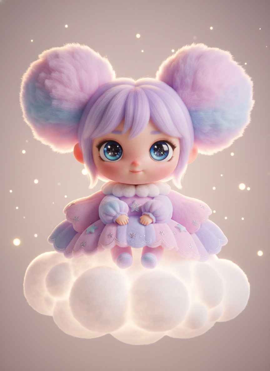 3D Pixar character